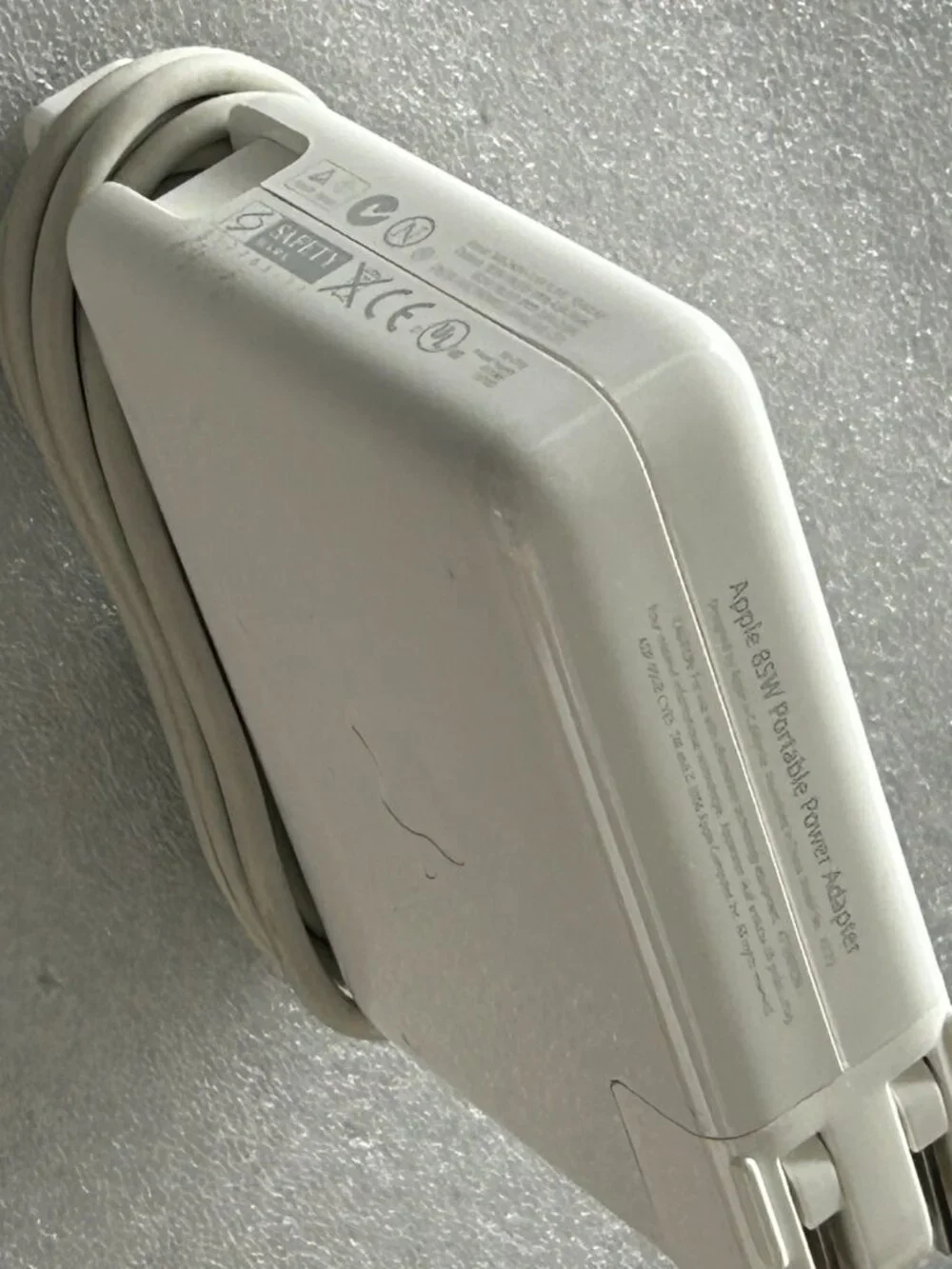 Original APPLE A1172 85W MagSafe Portable Power Adapter Used Tested Good
